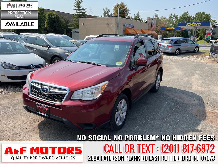 2015 Subaru Forester 4dr CVT 2.5i Premium PZEV, available for sale in East Rutherford, New Jersey | A&F Motors LLC. East Rutherford, New Jersey