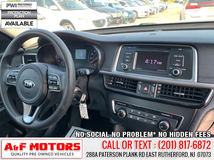 2016 Kia Optima 4dr Sdn LX, available for sale in East Rutherford, New Jersey | A&F Motors LLC. East Rutherford, New Jersey 2016 Kia Optima 4dr Sdn LX, available for sale in East Rutherford, New Jersey | A&F Motors LLC. East Rutherford, New Jersey