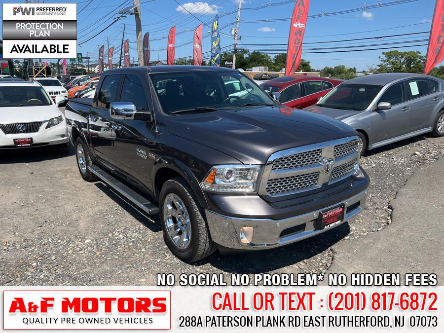 2017 Ram 1500 Laramie 4x4 Crew Cab 5''7" Box, available for sale in East Rutherford, New Jersey | A&F Motors LLC. East Rutherford, New Jersey 2017 Ram 1500 Laramie 4x4 Crew Cab 5''7" Box, available for sale in East Rutherford, New Jersey | A&F Motors LLC. East Rutherford, New Jersey