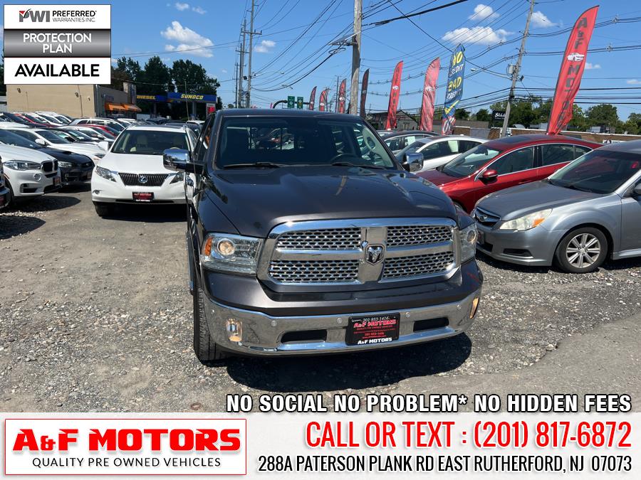 2017 Ram 1500 Laramie 4x4 Crew Cab 5''7" Box, available for sale in East Rutherford, New Jersey | A&F Motors LLC. East Rutherford, New Jersey 2017 Ram 1500 Laramie 4x4 Crew Cab 5''7" Box, available for sale in East Rutherford, New Jersey | A&F Motors LLC. East Rutherford, New Jersey