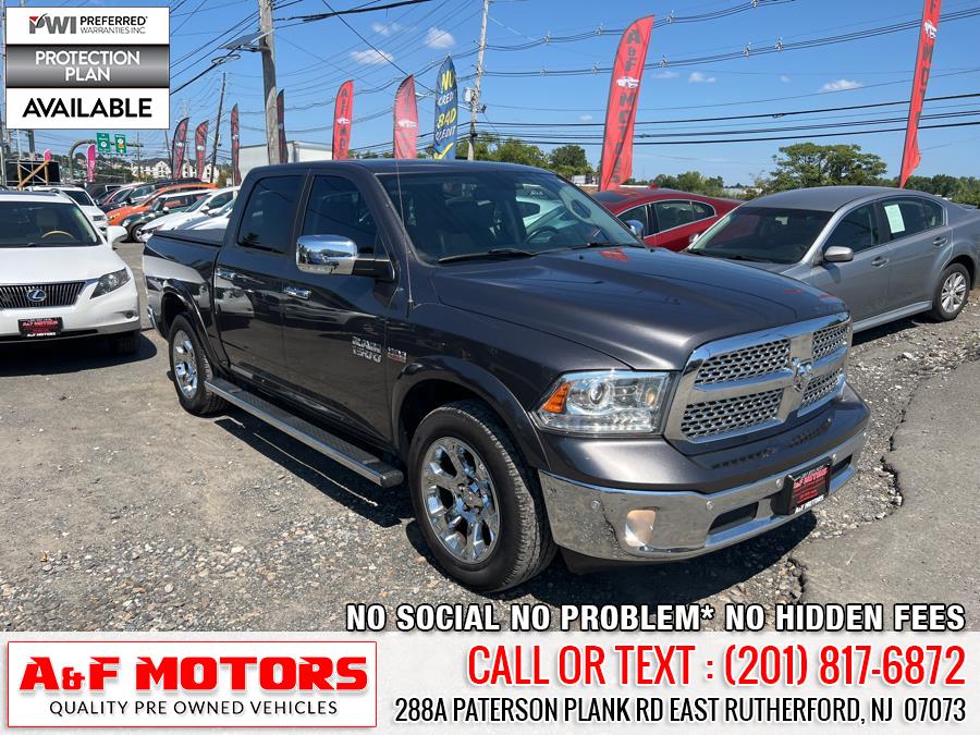 2017 Ram 1500 Laramie 4x4 Crew Cab 5''7" Box, available for sale in East Rutherford, New Jersey | A&F Motors LLC. East Rutherford, New Jersey 2017 Ram 1500 Laramie 4x4 Crew Cab 5''7" Box, available for sale in East Rutherford, New Jersey | A&F Motors LLC. East Rutherford, New Jersey