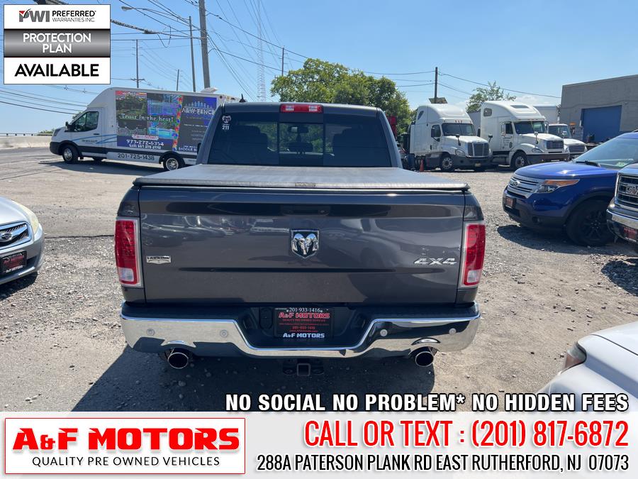 2017 Ram 1500 Laramie 4x4 Crew Cab 5''7" Box, available for sale in East Rutherford, New Jersey | A&F Motors LLC. East Rutherford, New Jersey 2017 Ram 1500 Laramie 4x4 Crew Cab 5''7" Box, available for sale in East Rutherford, New Jersey | A&F Motors LLC. East Rutherford, New Jersey