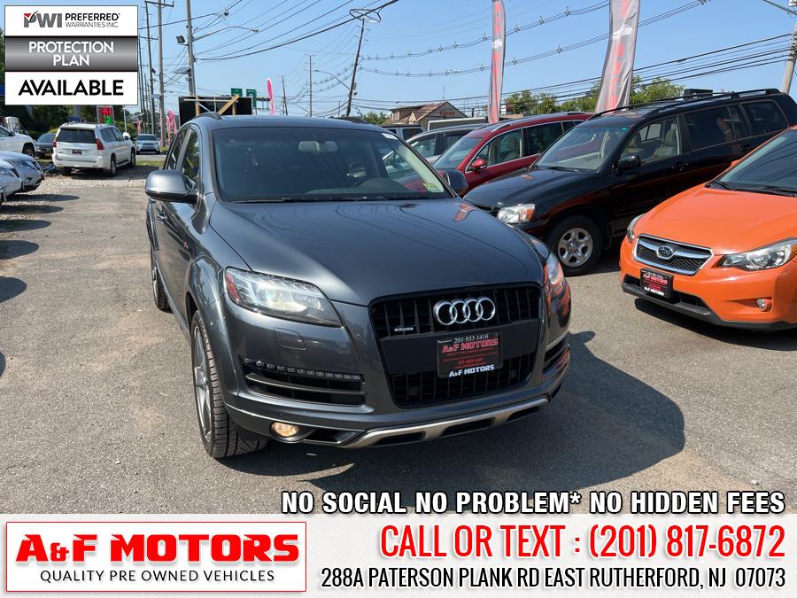 2015 Audi Q7 quattro 4dr 3.0T Premium Plus, available for sale in East Rutherford, New Jersey | A&F Motors LLC. East Rutherford, New Jersey 2015 Audi Q7 quattro 4dr 3.0T Premium Plus, available for sale in East Rutherford, New Jersey | A&F Motors LLC. East Rutherford, New Jersey