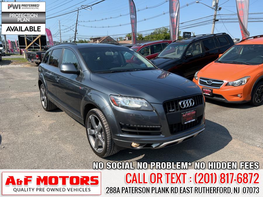 2015 Audi Q7 quattro 4dr 3.0T Premium Plus, available for sale in East Rutherford, New Jersey | A&F Motors LLC. East Rutherford, New Jersey 2015 Audi Q7 quattro 4dr 3.0T Premium Plus, available for sale in East Rutherford, New Jersey | A&F Motors LLC. East Rutherford, New Jersey