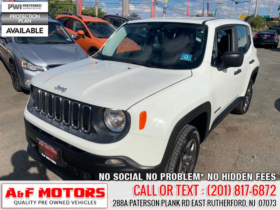 2015 Jeep Renegade 4WD 4dr Sport, available for sale in East Rutherford, New Jersey | A&F Motors LLC. East Rutherford, New Jersey