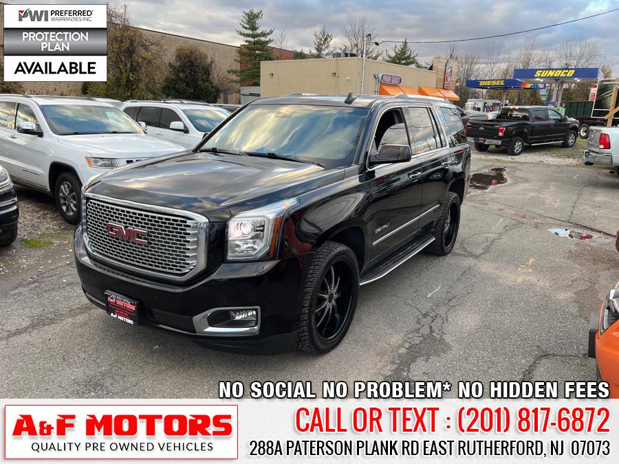 2016 GMC Yukon 4WD 4dr Denali, available for sale in East Rutherford, New Jersey | A&F Motors LLC. East Rutherford, New Jersey