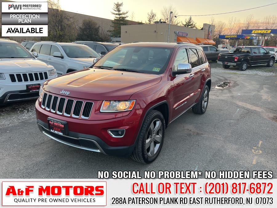 2014 Jeep Grand Cherokee 4WD 4dr Limited, available for sale in East Rutherford, New Jersey | A&F Motors LLC. East Rutherford, New Jersey 2014 Jeep Grand Cherokee 4WD 4dr Limited, available for sale in East Rutherford, New Jersey | A&F Motors LLC. East Rutherford, New Jersey