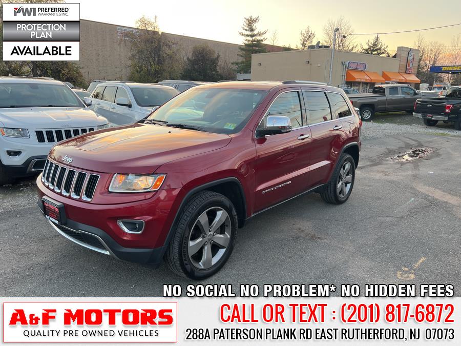 2014 Jeep Grand Cherokee 4WD 4dr Limited, available for sale in East Rutherford, New Jersey | A&F Motors LLC. East Rutherford, New Jersey