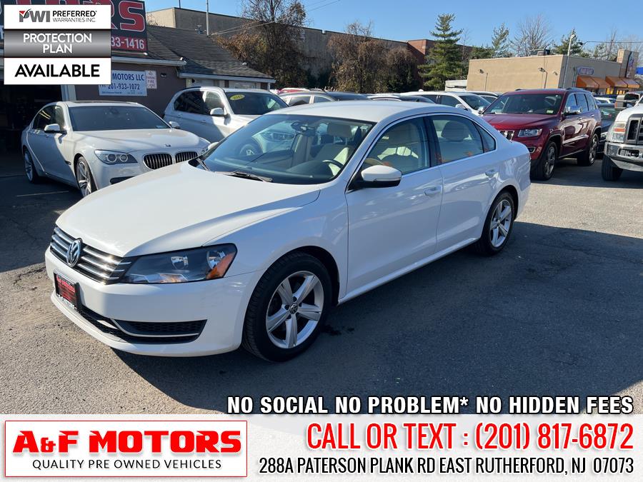 2014 Volkswagen Passat 4dr Sdn 1.8T Auto Sport PZEV, available for sale in East Rutherford, New Jersey | A&F Motors LLC. East Rutherford, New Jersey 2014 Volkswagen Passat 4dr Sdn 1.8T Auto Sport PZEV, available for sale in East Rutherford, New Jersey | A&F Motors LLC. East Rutherford, New Jersey