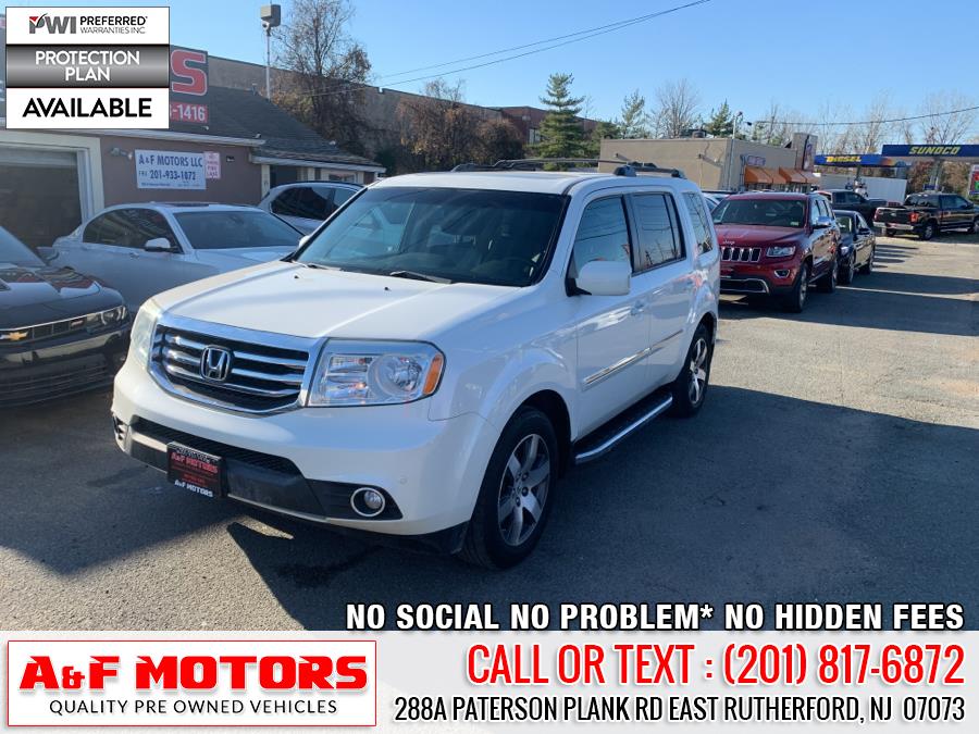 Used Honda Pilot 4WD 4dr Touring w/RES & Navi 2012 | A&F Motors LLC. East Rutherford, New Jersey