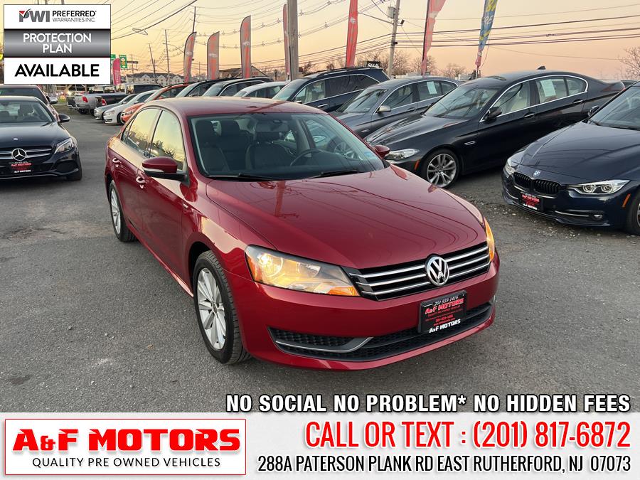 Used Volkswagen Passat 4dr Sdn 1.8T Auto S PZEV 2015 | A&F Motors LLC. East Rutherford, New Jersey Used Volkswagen Passat 4dr Sdn 1.8T Auto S PZEV 2015 | A&F Motors LLC. East Rutherford, New Jersey