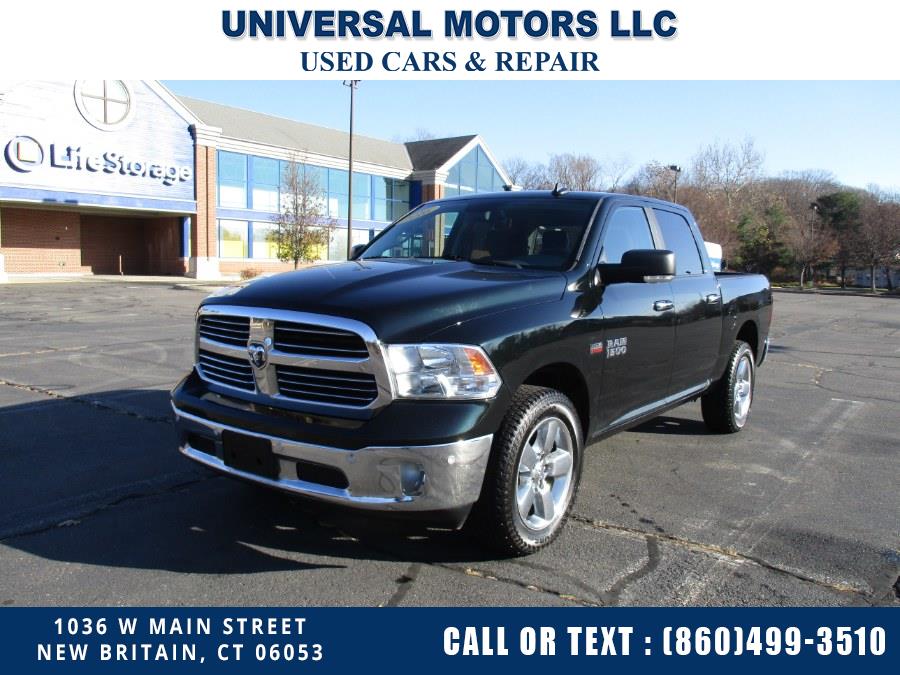 Used Ram 1500 4WD Crew Cab 140.5" Big Horn 2016 | Universal Motors LLC. New Britain, Connecticut Used Ram 1500 4WD Crew Cab 140.5" Big Horn 2016 | Universal Motors LLC. New Britain, Connecticut