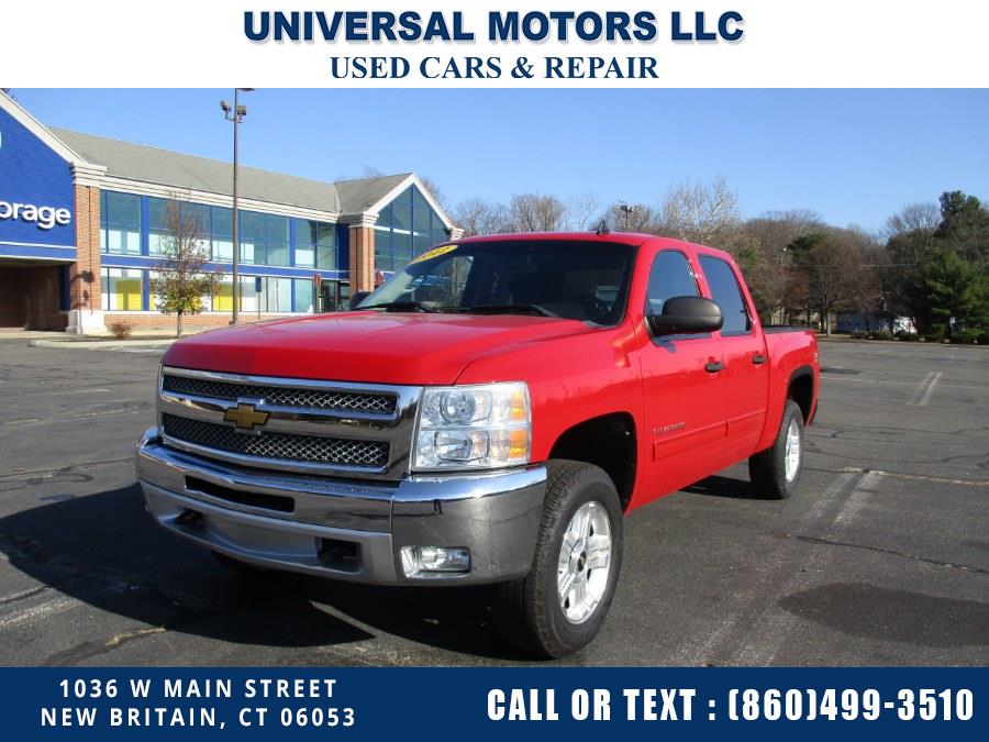 2012 Chevrolet Silverado 1500 4WD Crew Cab 143.5" LT, available for sale in New Britain, Connecticut | Universal Motors LLC. New Britain, Connecticut