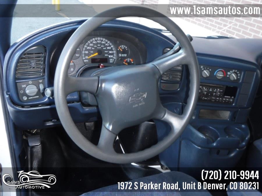 2003 Chevrolet Astro Cargo Van 111.2" WB AWD, available for sale in Denver, Colorado | Sam's Automotive. Denver, Colorado 2003 Chevrolet Astro Cargo Van 111.2" WB AWD, available for sale in Denver, Colorado | Sam's Automotive. Denver, Colorado