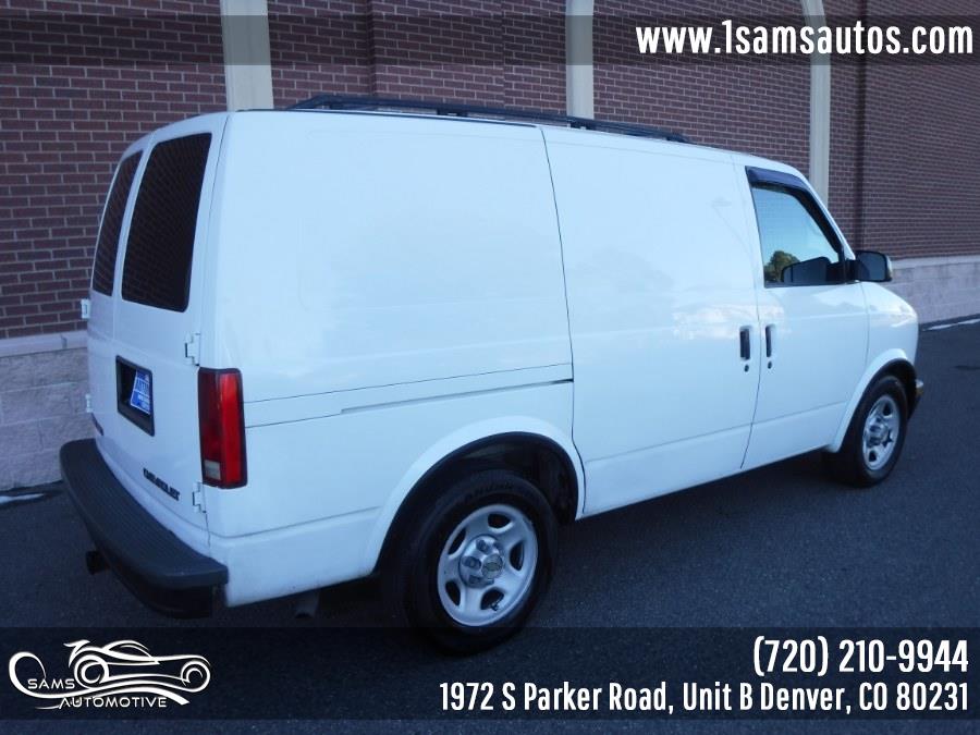 2003 Chevrolet Astro Cargo Van 111.2" WB AWD, available for sale in Denver, Colorado | Sam's Automotive. Denver, Colorado 2003 Chevrolet Astro Cargo Van 111.2" WB AWD, available for sale in Denver, Colorado | Sam's Automotive. Denver, Colorado