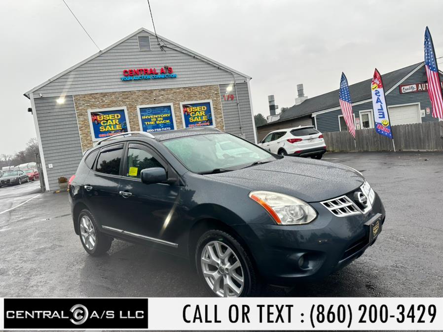 2012 Nissan Rogue AWD 4dr SV, available for sale in East Windsor, Connecticut | Central A/S LLC. East Windsor, Connecticut