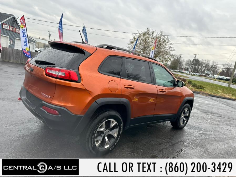 2014 Jeep Cherokee 4WD 4dr Trailhawk, available for sale in East Windsor, Connecticut | Central A/S LLC. East Windsor, Connecticut 2014 Jeep Cherokee 4WD 4dr Trailhawk, available for sale in East Windsor, Connecticut | Central A/S LLC. East Windsor, Connecticut