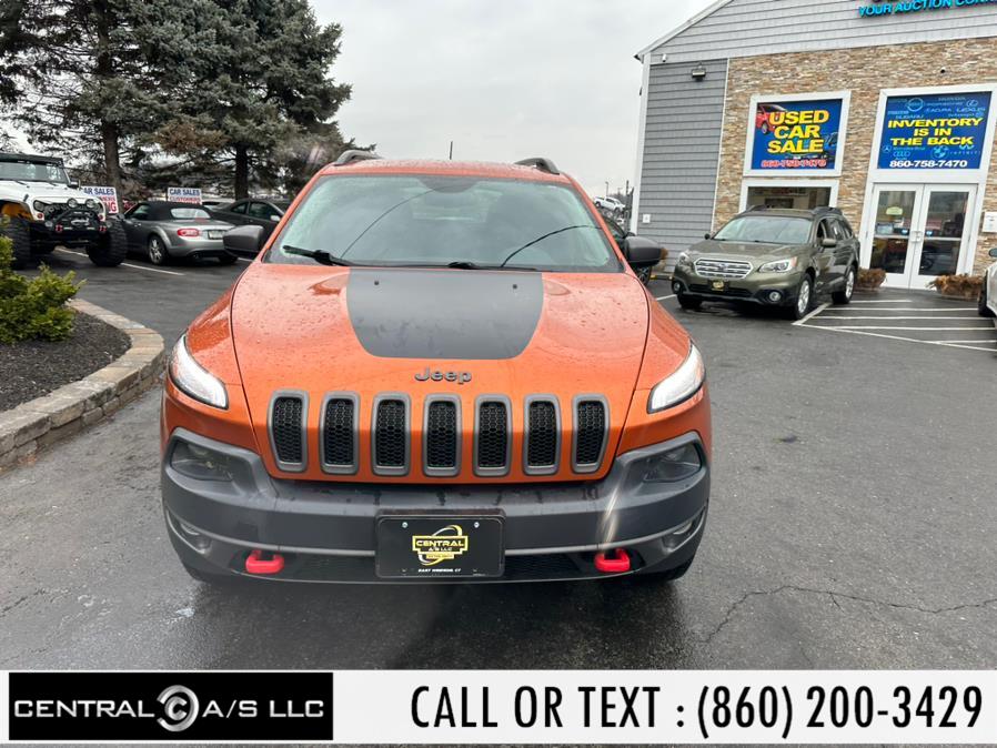 2014 Jeep Cherokee 4WD 4dr Trailhawk, available for sale in East Windsor, Connecticut | Central A/S LLC. East Windsor, Connecticut 2014 Jeep Cherokee 4WD 4dr Trailhawk, available for sale in East Windsor, Connecticut | Central A/S LLC. East Windsor, Connecticut