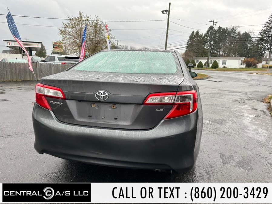 2014 Toyota Camry 4dr Sdn I4 Auto LE (Natl) *Ltd Avail*, available for sale in East Windsor, Connecticut | Central A/S LLC. East Windsor, Connecticut 2014 Toyota Camry 4dr Sdn I4 Auto LE (Natl) *Ltd Avail*, available for sale in East Windsor, Connecticut | Central A/S LLC. East Windsor, Connecticut