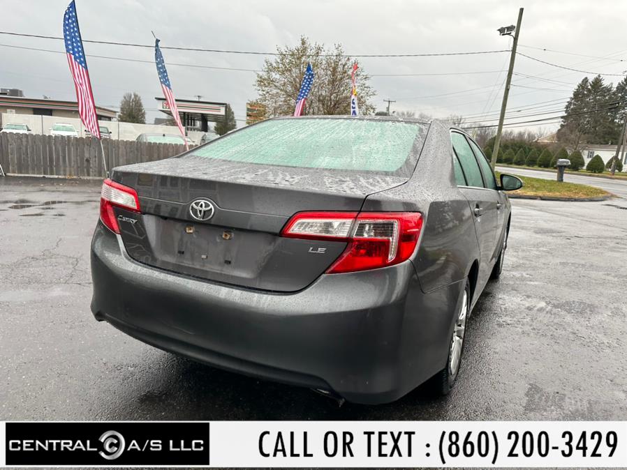 2014 Toyota Camry 4dr Sdn I4 Auto LE (Natl) *Ltd Avail*, available for sale in East Windsor, Connecticut | Central A/S LLC. East Windsor, Connecticut 2014 Toyota Camry 4dr Sdn I4 Auto LE (Natl) *Ltd Avail*, available for sale in East Windsor, Connecticut | Central A/S LLC. East Windsor, Connecticut