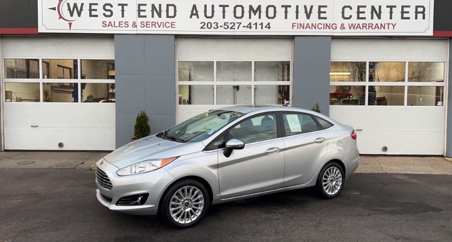 2014 Ford Fiesta 4dr Sdn Titanium, available for sale in Waterbury, Connecticut | West End Automotive Center. Waterbury, Connecticut