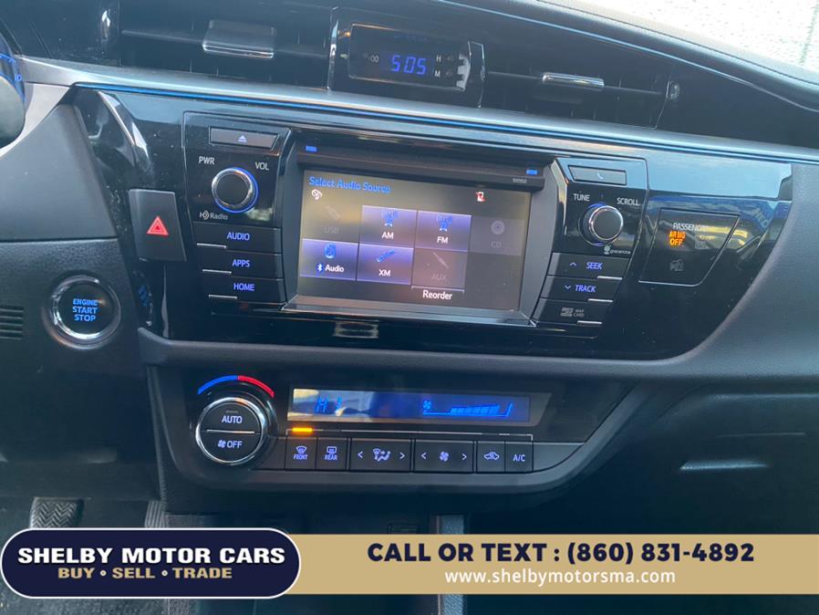 Used Toyota Corolla 4dr Sdn Man S Plus (Natl) 2015 | Shelby Motor Cars. Springfield, Massachusetts Used Toyota Corolla 4dr Sdn Man S Plus (Natl) 2015 | Shelby Motor Cars. Springfield, Massachusetts