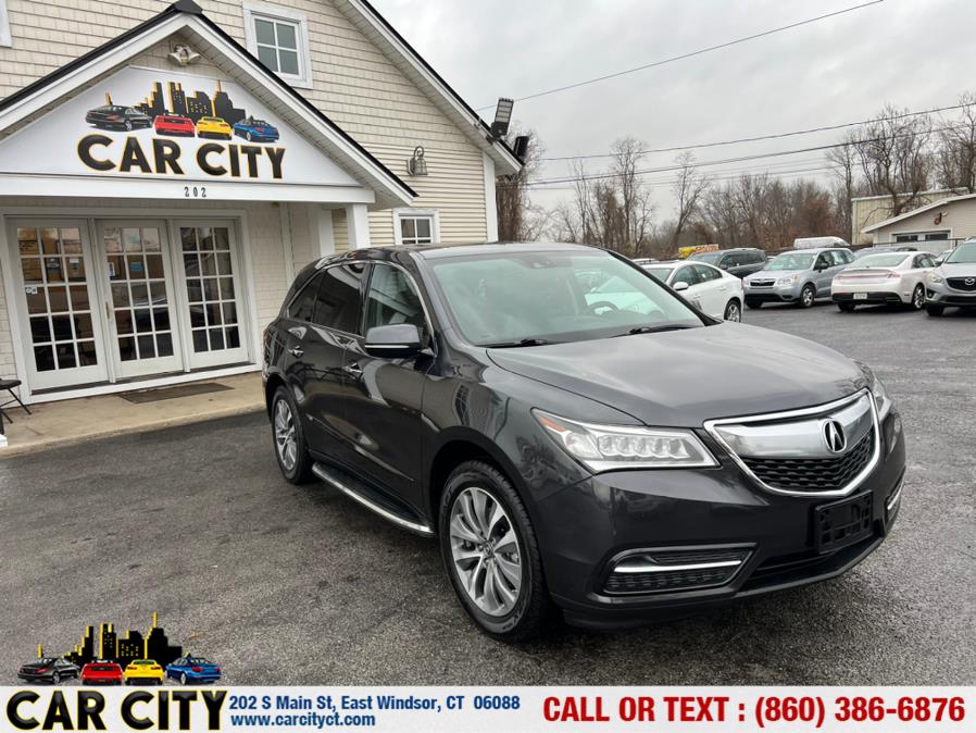 Used Acura MDX SH-AWD 4dr Tech Pkg 2014 | Car City LLC. East Windsor, Connecticut Used Acura MDX SH-AWD 4dr Tech Pkg 2014 | Car City LLC. East Windsor, Connecticut