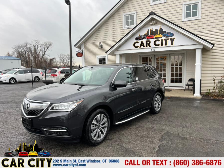 Used Acura MDX SH-AWD 4dr Tech Pkg 2014 | Car City LLC. East Windsor, Connecticut Used Acura MDX SH-AWD 4dr Tech Pkg 2014 | Car City LLC. East Windsor, Connecticut