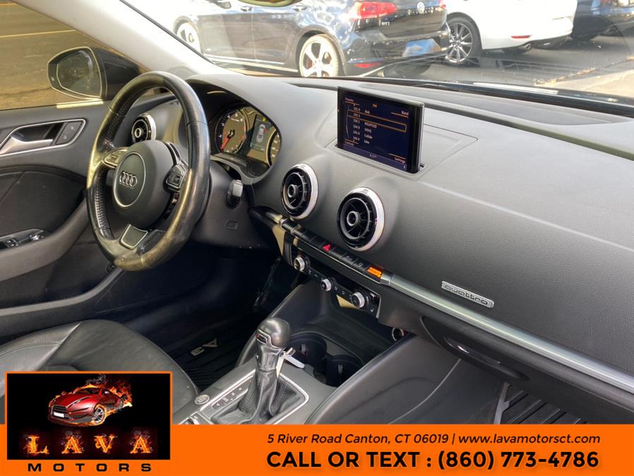 Used Audi A3 4dr Sdn quattro 2.0T Premium Plus 2015 | Lava Motors. Canton, Connecticut Used Audi A3 4dr Sdn quattro 2.0T Premium Plus 2015 | Lava Motors. Canton, Connecticut