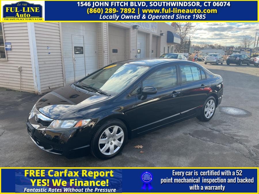 2010 Honda Civic Sdn 4dr Auto LX, available for sale in South Windsor , Connecticut | Ful-line Auto LLC. South Windsor , Connecticut