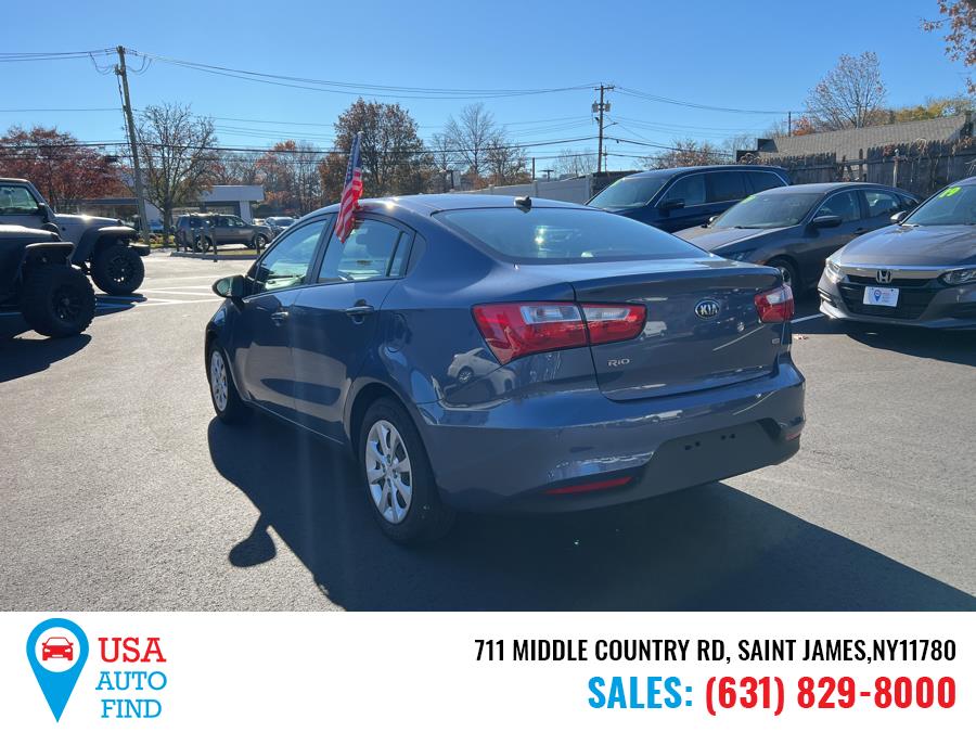 2016 Kia Rio 4dr Sdn Auto LX, available for sale in Saint James, New York | USA Auto Find. Saint James, New York 2016 Kia Rio 4dr Sdn Auto LX, available for sale in Saint James, New York | USA Auto Find. Saint James, New York