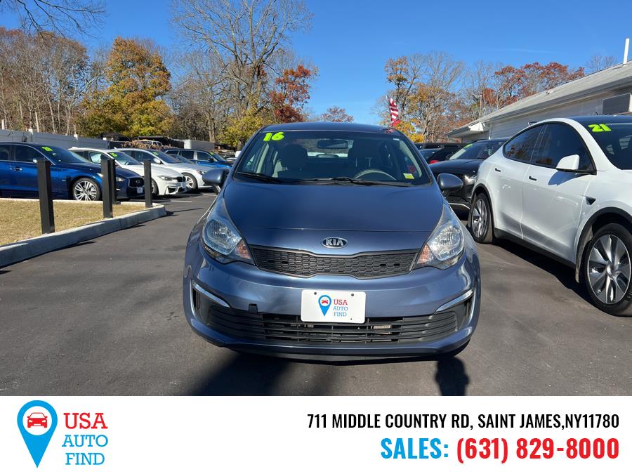 2016 Kia Rio 4dr Sdn Auto LX, available for sale in Saint James, New York | USA Auto Find. Saint James, New York 2016 Kia Rio 4dr Sdn Auto LX, available for sale in Saint James, New York | USA Auto Find. Saint James, New York
