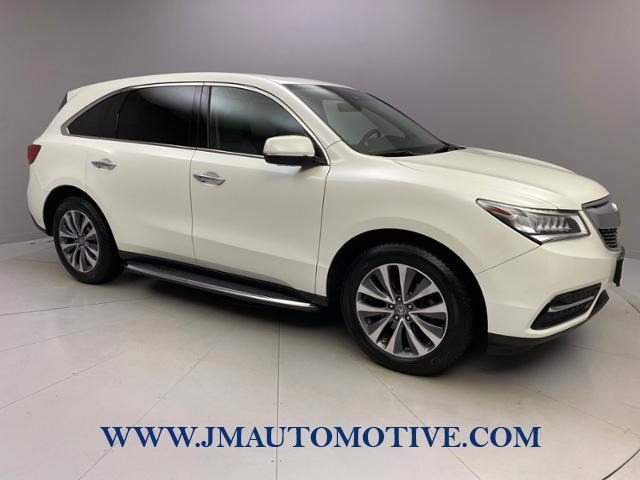 2016 Acura Mdx SH-AWD 4dr w/Tech, available for sale in Naugatuck, Connecticut | J&M Automotive Sls&Svc LLC. Naugatuck, Connecticut 2016 Acura Mdx SH-AWD 4dr w/Tech, available for sale in Naugatuck, Connecticut | J&M Automotive Sls&Svc LLC. Naugatuck, Connecticut