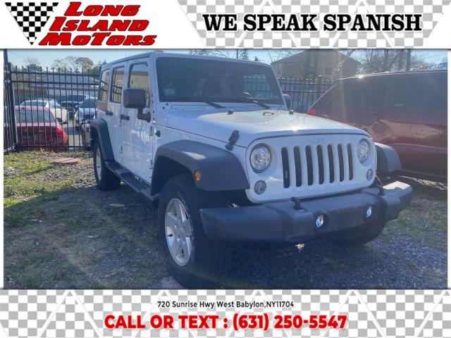 2017 Jeep Wrangler Unlimited Sport 4x4, available for sale in West Babylon, New York | Long Island Motors. West Babylon, New York 2017 Jeep Wrangler Unlimited Sport 4x4, available for sale in West Babylon, New York | Long Island Motors. West Babylon, New York