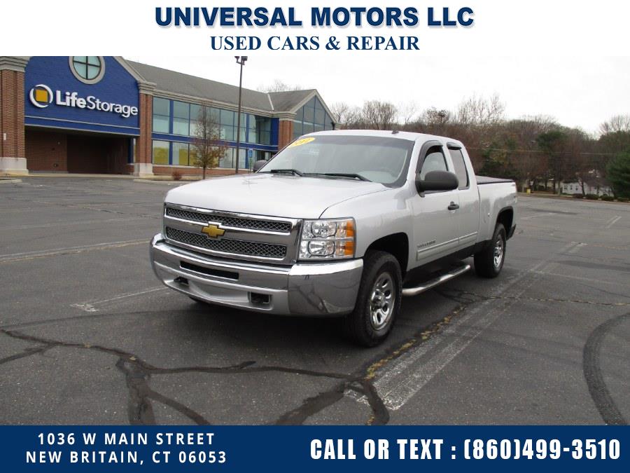 2012 Chevrolet Silverado 1500 4WD Ext Cab 143.5" LS, available for sale in New Britain, Connecticut | Universal Motors LLC. New Britain, Connecticut