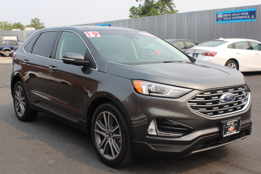 2019 Ford Edge Titanium AWD, available for sale in Deer Park, New York | Car Tec Enterprise Leasing & Sales LLC. Deer Park, New York 2019 Ford Edge Titanium AWD, available for sale in Deer Park, New York | Car Tec Enterprise Leasing & Sales LLC. Deer Park, New York