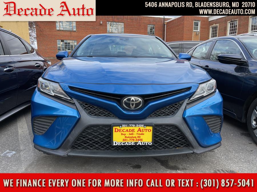 2018 Toyota Camry SE Auto (Natl), available for sale in Bladensburg, Maryland | Decade Auto. Bladensburg, Maryland