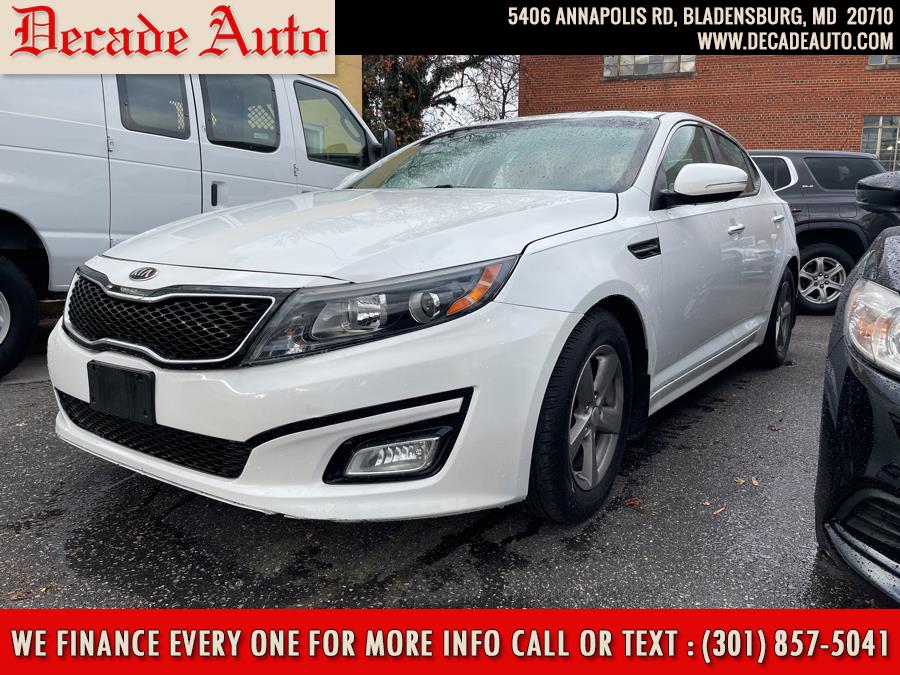 2015 Kia Optima 4dr Sdn LX, available for sale in Bladensburg, Maryland | Decade Auto. Bladensburg, Maryland 2015 Kia Optima 4dr Sdn LX, available for sale in Bladensburg, Maryland | Decade Auto. Bladensburg, Maryland