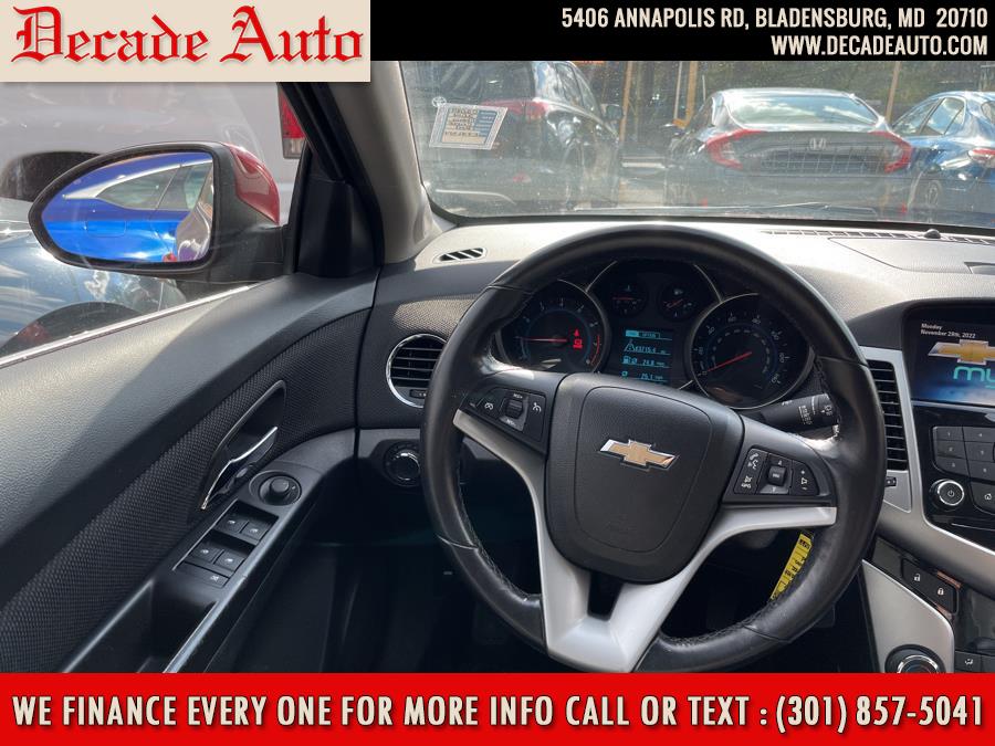 2014 Chevrolet Cruze 4dr Sdn Auto 2LT, available for sale in Bladensburg, Maryland | Decade Auto. Bladensburg, Maryland 2014 Chevrolet Cruze 4dr Sdn Auto 2LT, available for sale in Bladensburg, Maryland | Decade Auto. Bladensburg, Maryland
