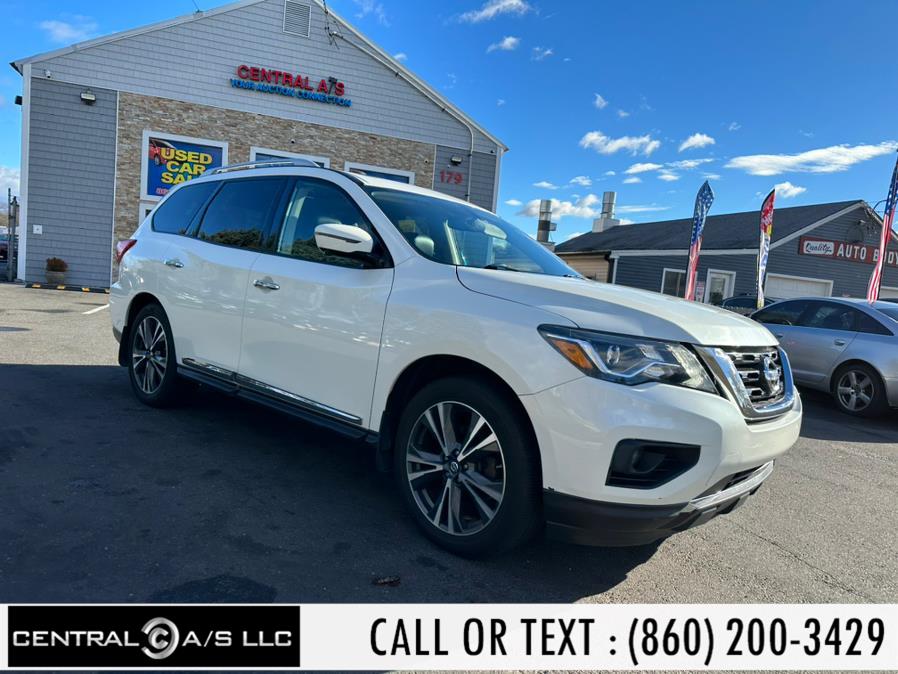 Used Nissan Pathfinder 4x4 Platinum 2017 | Central A/S LLC. East Windsor, Connecticut Used Nissan Pathfinder 4x4 Platinum 2017 | Central A/S LLC. East Windsor, Connecticut