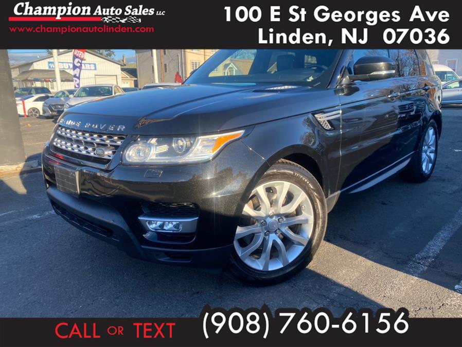 Used Land Rover Range Rover Sport 4WD 4dr V6 HSE 2016 | Champion Used Auto Sales. Linden, New Jersey