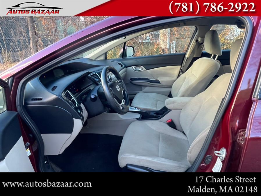 2013 Honda Civic Sdn 4dr Auto LX, available for sale in Malden, Massachusetts | Auto Bazaar. Malden, Massachusetts 2013 Honda Civic Sdn 4dr Auto LX, available for sale in Malden, Massachusetts | Auto Bazaar. Malden, Massachusetts