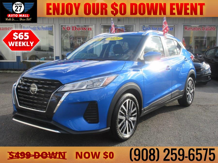 2021 Nissan Kicks SV FWD, available for sale in Linden, New Jersey | Route 27 Auto Mall. Linden, New Jersey 2021 Nissan Kicks SV FWD, available for sale in Linden, New Jersey | Route 27 Auto Mall. Linden, New Jersey