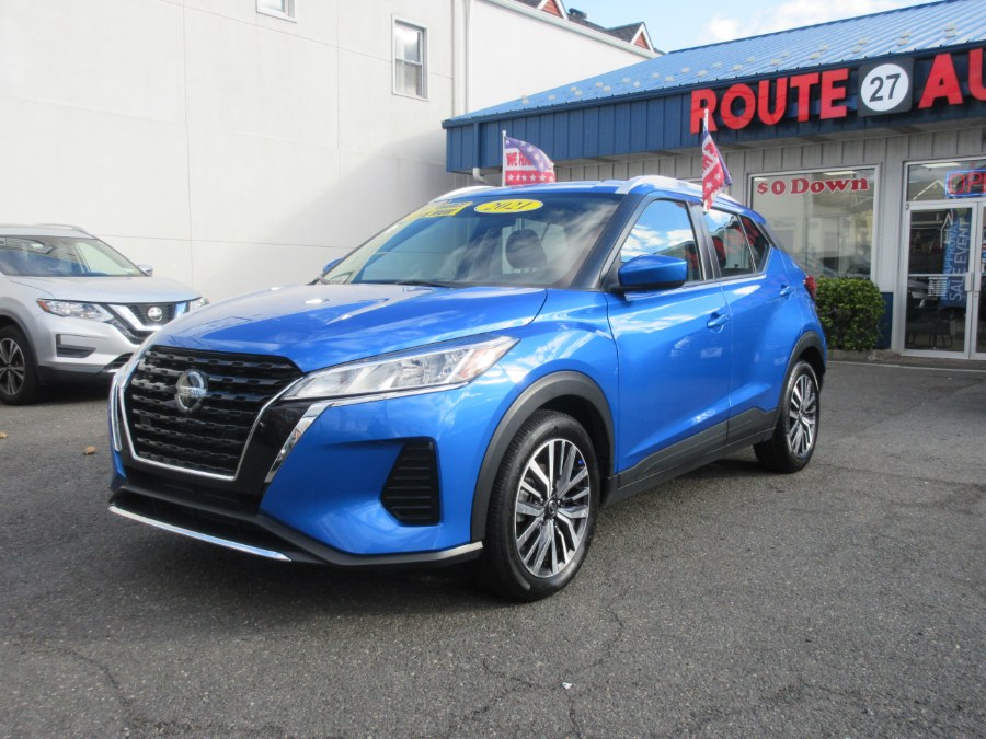 2021 Nissan Kicks SV FWD, available for sale in Linden, New Jersey | Route 27 Auto Mall. Linden, New Jersey 2021 Nissan Kicks SV FWD, available for sale in Linden, New Jersey | Route 27 Auto Mall. Linden, New Jersey