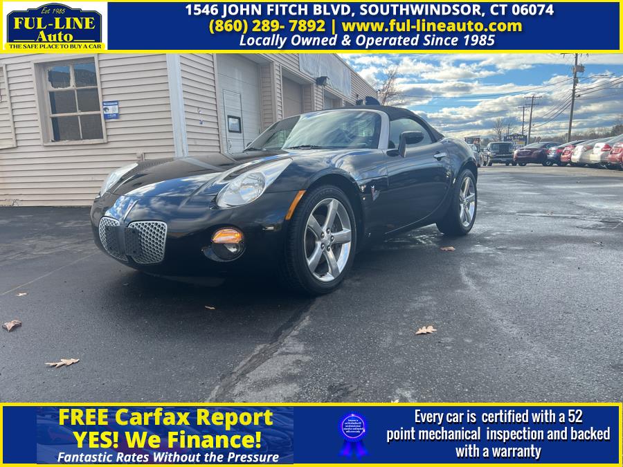2006 Pontiac Solstice 2dr Convertible, available for sale in South Windsor , Connecticut | Ful-line Auto LLC. South Windsor , Connecticut 2006 Pontiac Solstice 2dr Convertible, available for sale in South Windsor , Connecticut | Ful-line Auto LLC. South Windsor , Connecticut