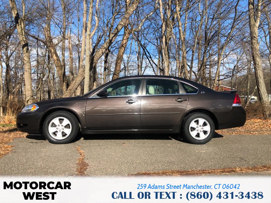 2008 Chevrolet Impala 4dr Sdn 3.5L LT, available for sale in Manchester, Connecticut | Motorcar West. Manchester, Connecticut 2008 Chevrolet Impala 4dr Sdn 3.5L LT, available for sale in Manchester, Connecticut | Motorcar West. Manchester, Connecticut