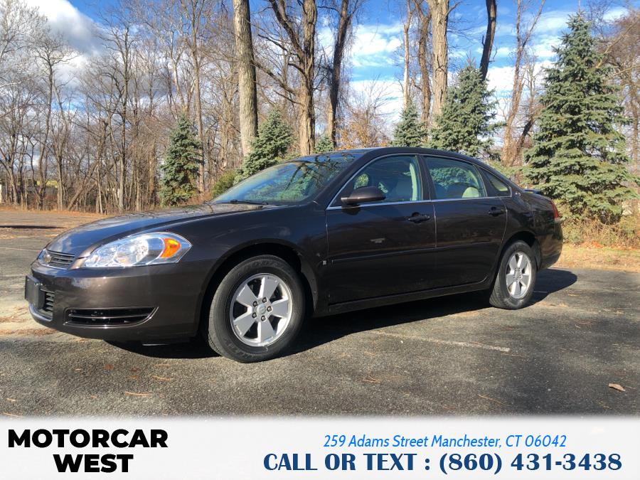2008 Chevrolet Impala 4dr Sdn 3.5L LT, available for sale in Manchester, Connecticut | Motorcar West. Manchester, Connecticut 2008 Chevrolet Impala 4dr Sdn 3.5L LT, available for sale in Manchester, Connecticut | Motorcar West. Manchester, Connecticut