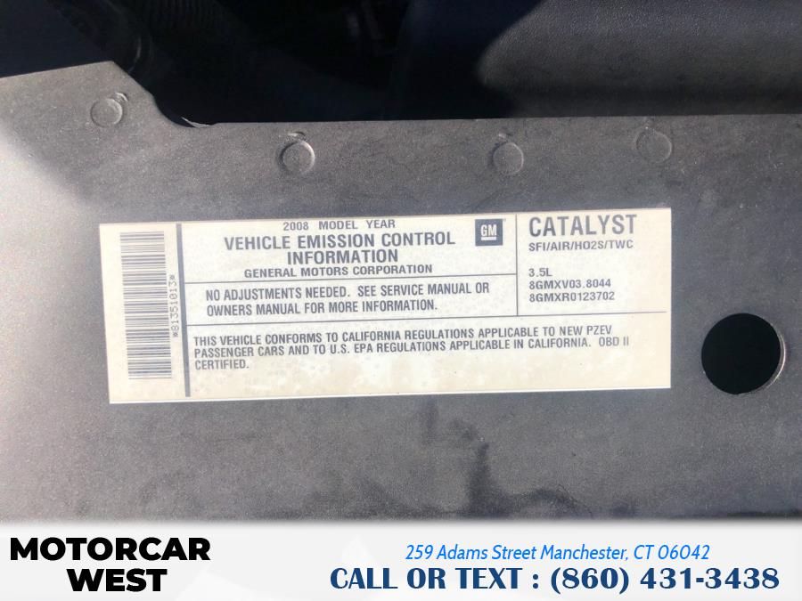 2008 Chevrolet Impala 4dr Sdn 3.5L LT, available for sale in Manchester, Connecticut | Motorcar West. Manchester, Connecticut 2008 Chevrolet Impala 4dr Sdn 3.5L LT, available for sale in Manchester, Connecticut | Motorcar West. Manchester, Connecticut
