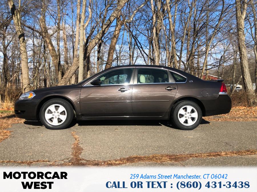2008 Chevrolet Impala 4dr Sdn 3.5L LT, available for sale in Manchester, Connecticut | Motorcar West. Manchester, Connecticut 2008 Chevrolet Impala 4dr Sdn 3.5L LT, available for sale in Manchester, Connecticut | Motorcar West. Manchester, Connecticut