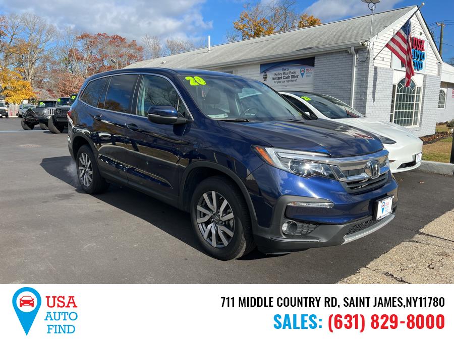 2020 Honda Pilot EX AWD, available for sale in Saint James, New York | USA Auto Find. Saint James, New York